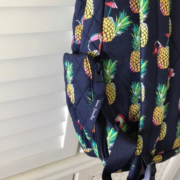 Vera Bradley toucan party pineapple backpack mini - Picture 6 of 9